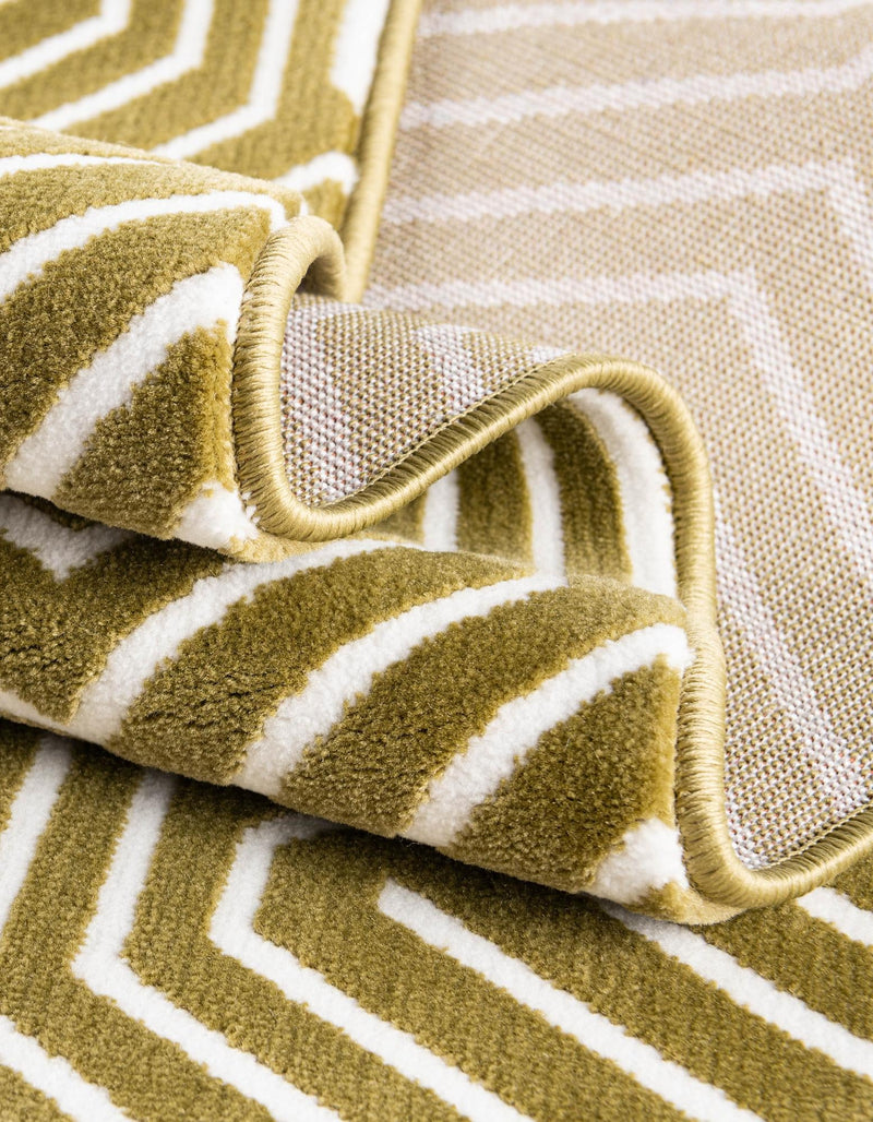 Aravalli Collection Area Rug - Udaipur Rectangle Olive Green lifestyle 98