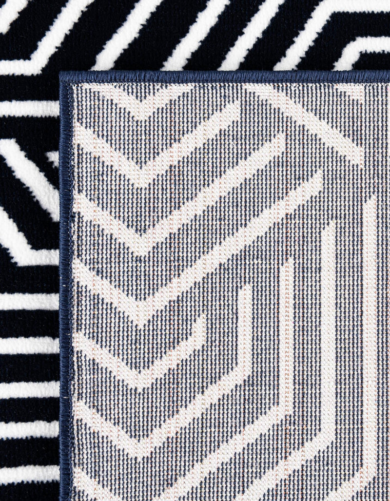 Aravalli Collection Area Rug - Udaipur Rectangle Midnight Blue lifestyle 69