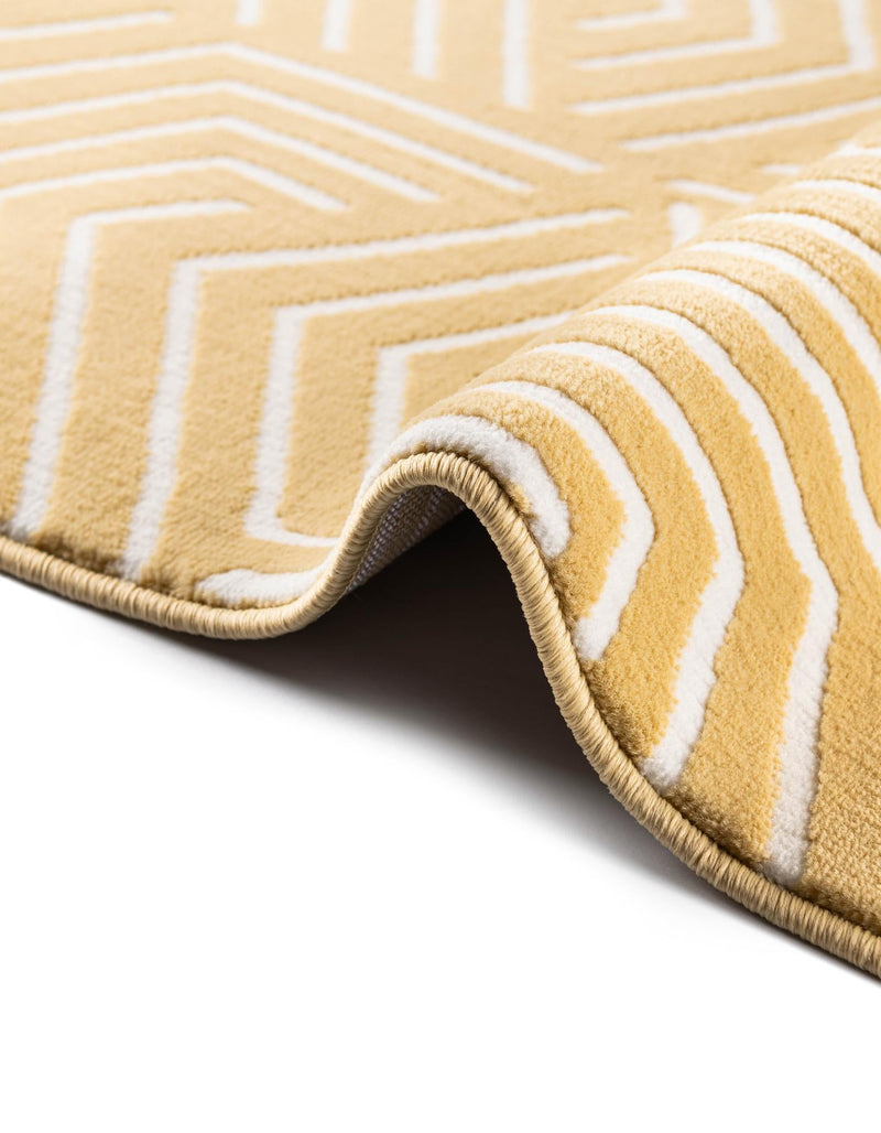 Aravalli Collection Area Rug - Udaipur Rectangle Yellow lifestyle 78