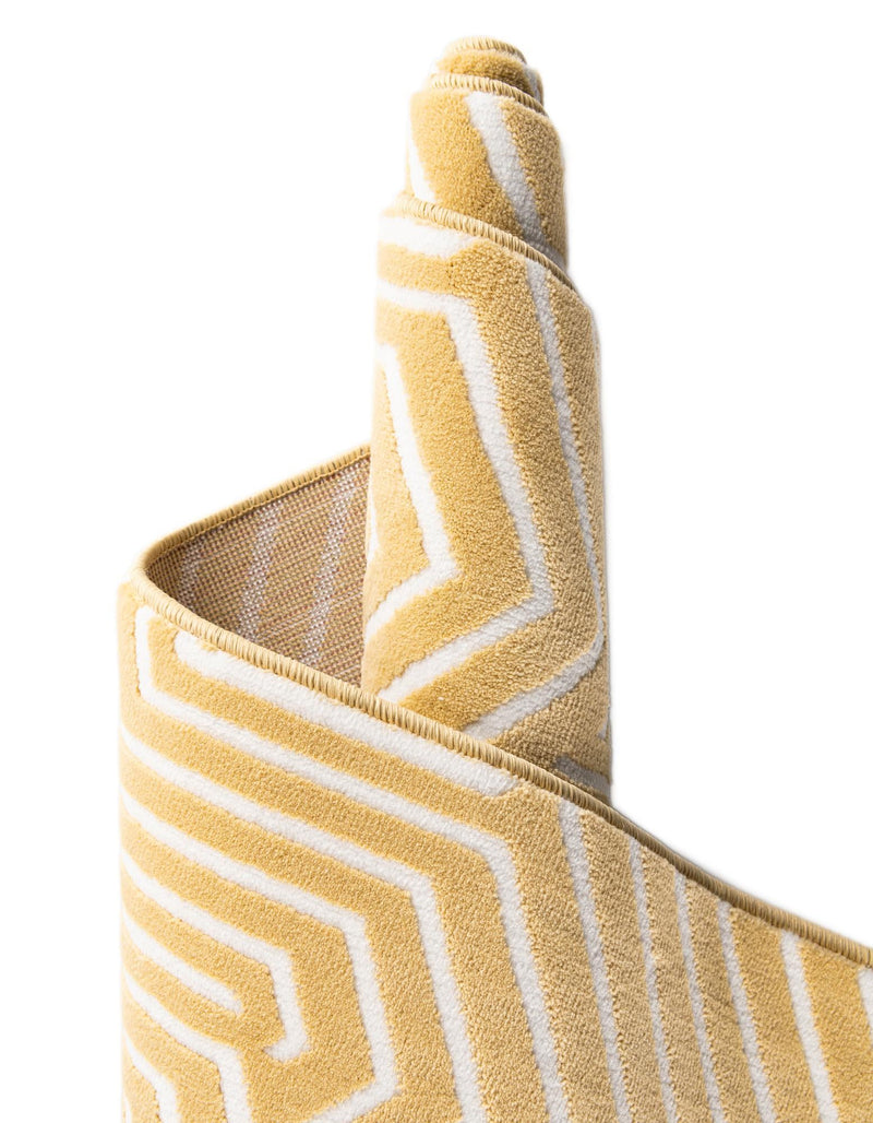 Aravalli Collection Area Rug - Udaipur Rectangle Yellow lifestyle 85