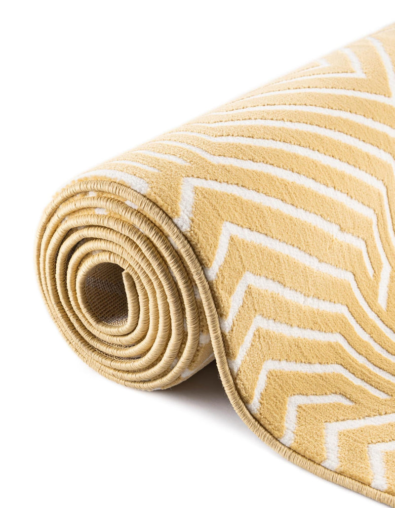 Aravalli Collection Area Rug - Udaipur Rectangle Yellow lifestyle 92
