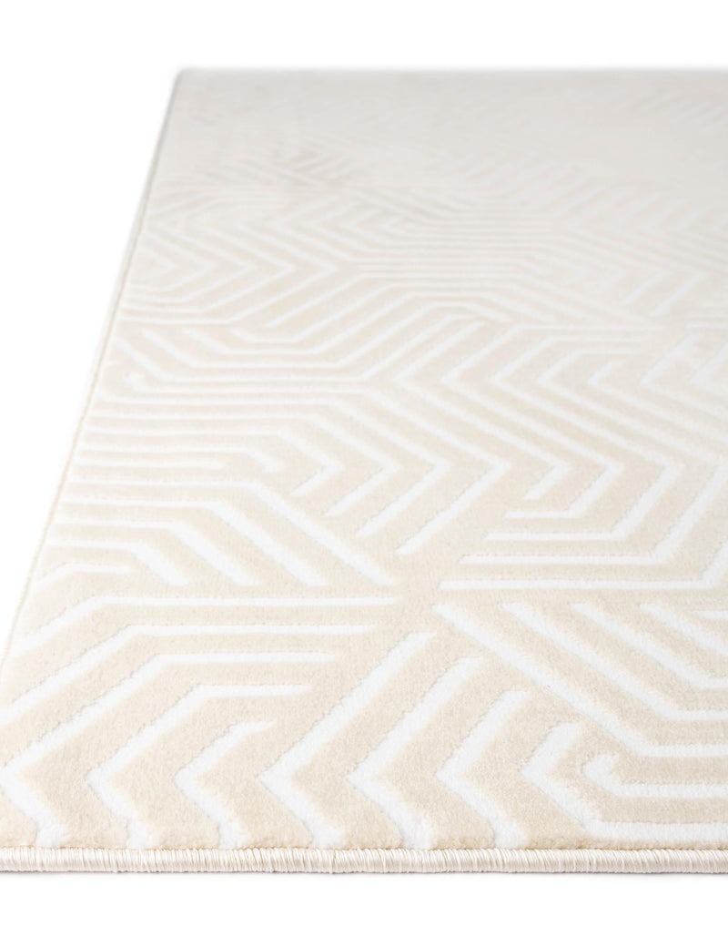 Aravalli Collection Area Rug - Udaipur Rectangle Ivory White lifestyle 54