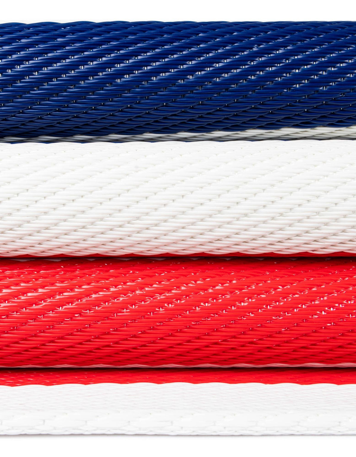 Serene Bay Outdoor Collection Area Rug - Tranquil Runner Navy Bue and Red lifestyle 21