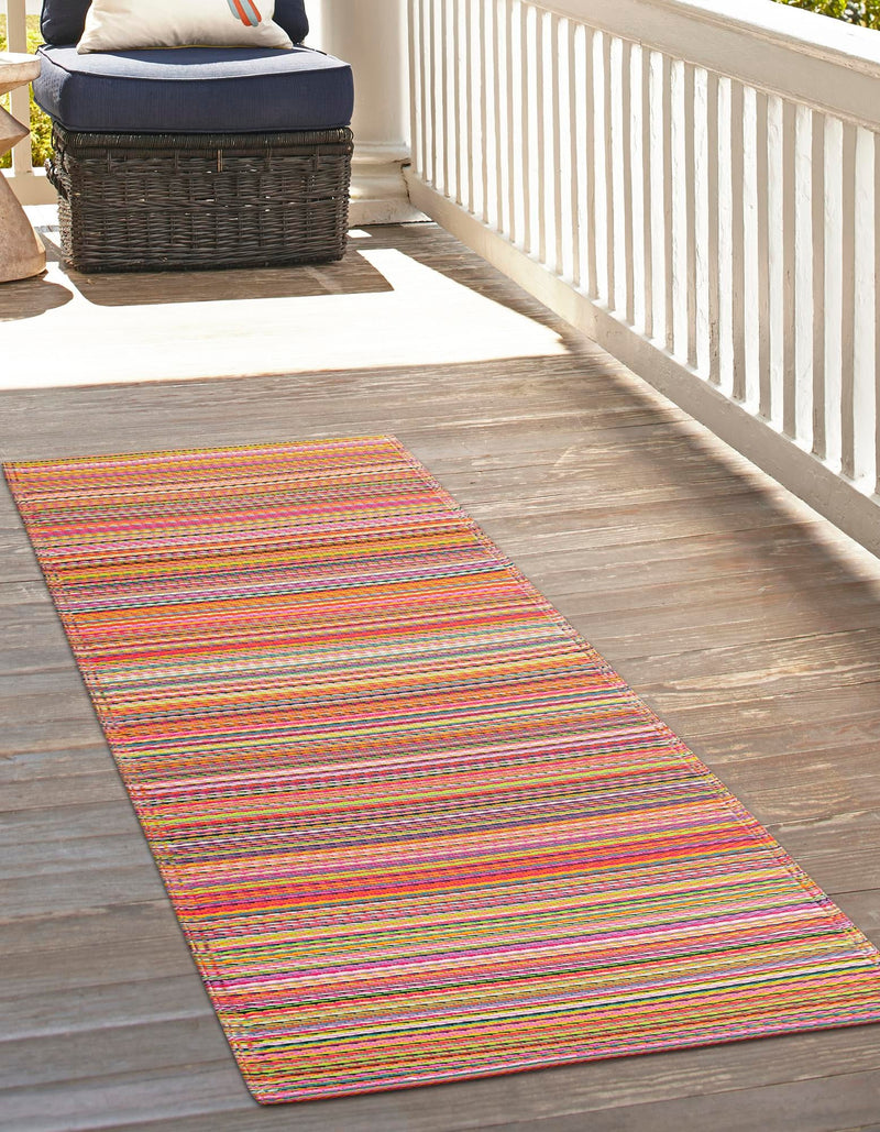Serene Bay Outdoor Collection Area Rug - Haven Runner Multi lifestyle 44