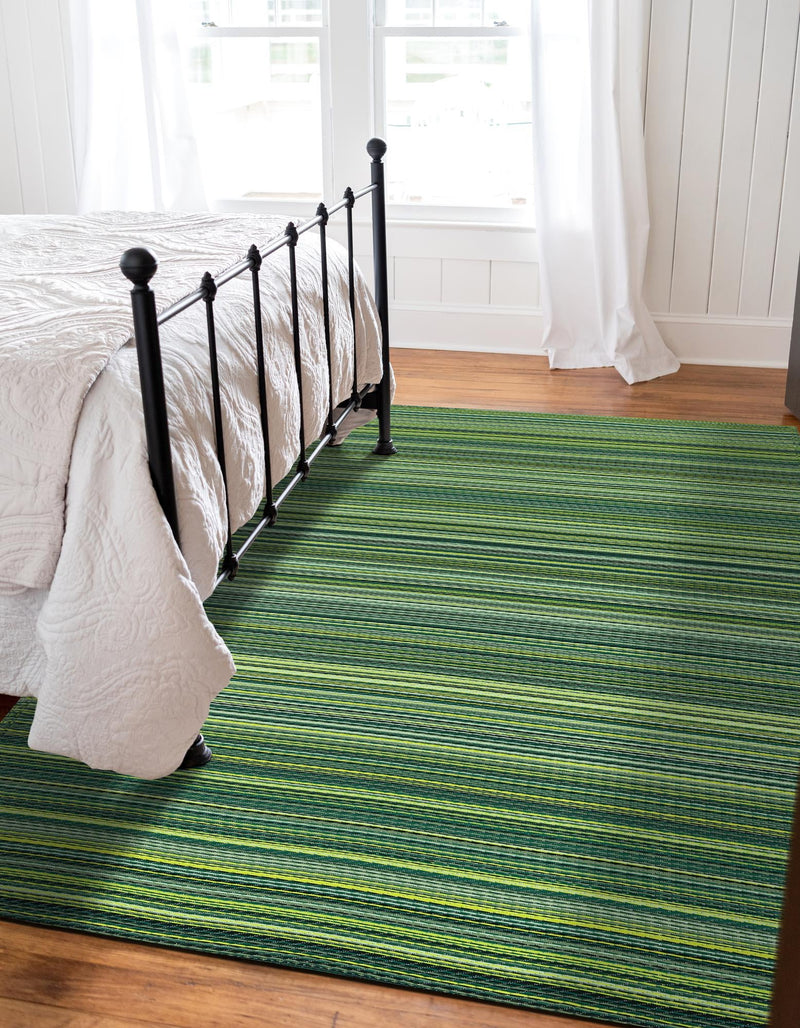 Serene Bay Outdoor Collection Area Rug - Haven Rectangle Green lifestyle 14
