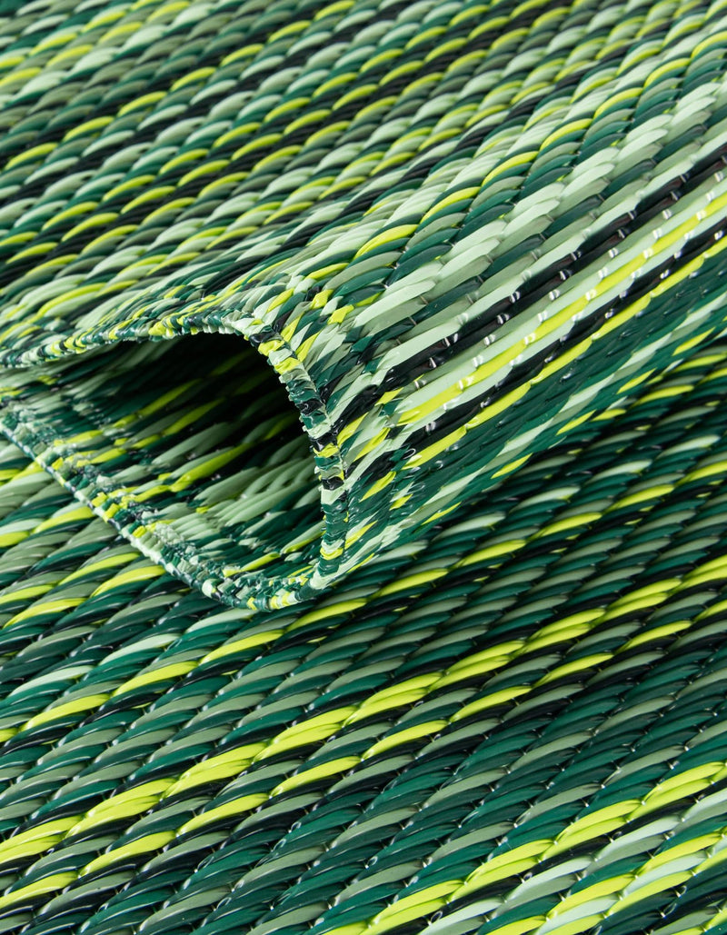 Serene Bay Outdoor Collection Area Rug - Haven Runner Green lifestyle 50
