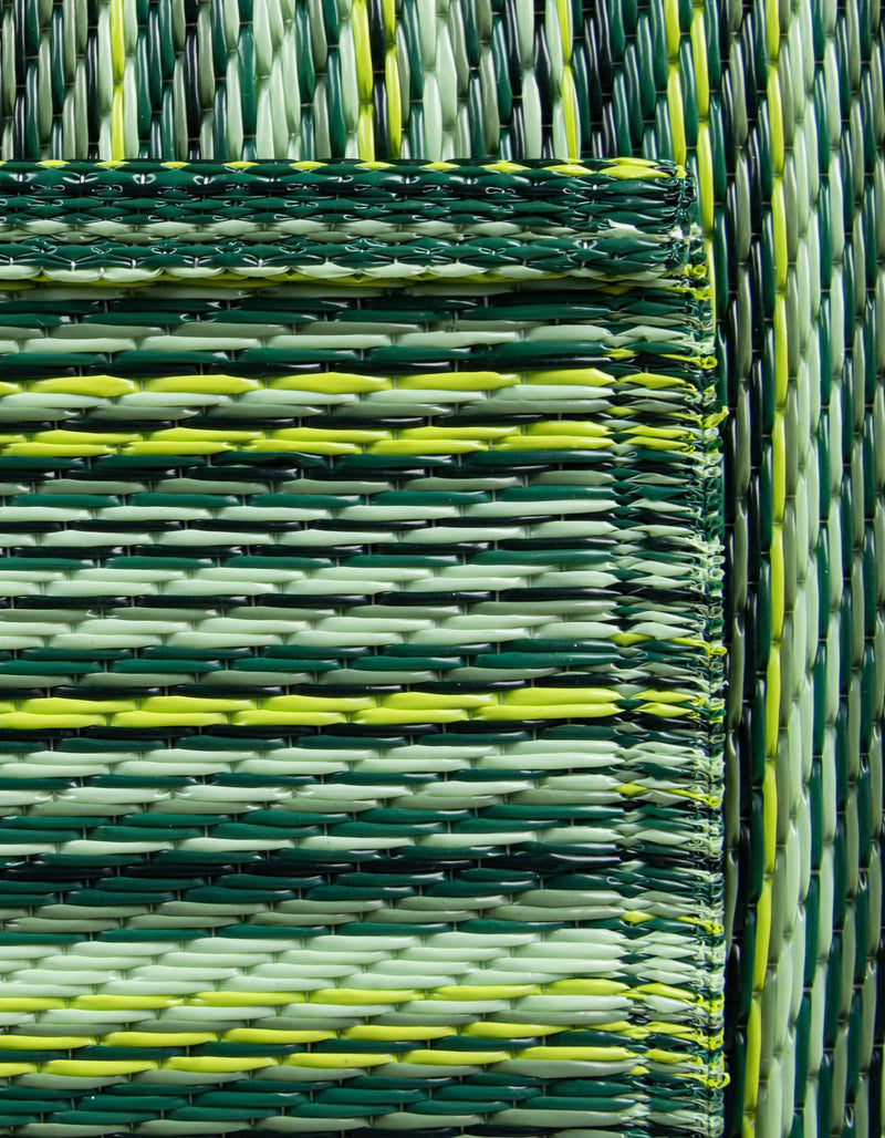 Serene Bay Outdoor Collection Area Rug - Haven Runner Green lifestyle 65