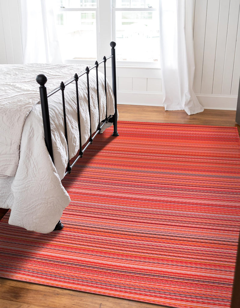 Serene Bay Outdoor Collection Area Rug - Haven Rectangle Red lifestyle 20