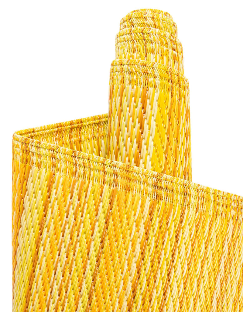 Serene Bay Outdoor Collection Area Rug - Haven Runner Yellow lifestyle 77