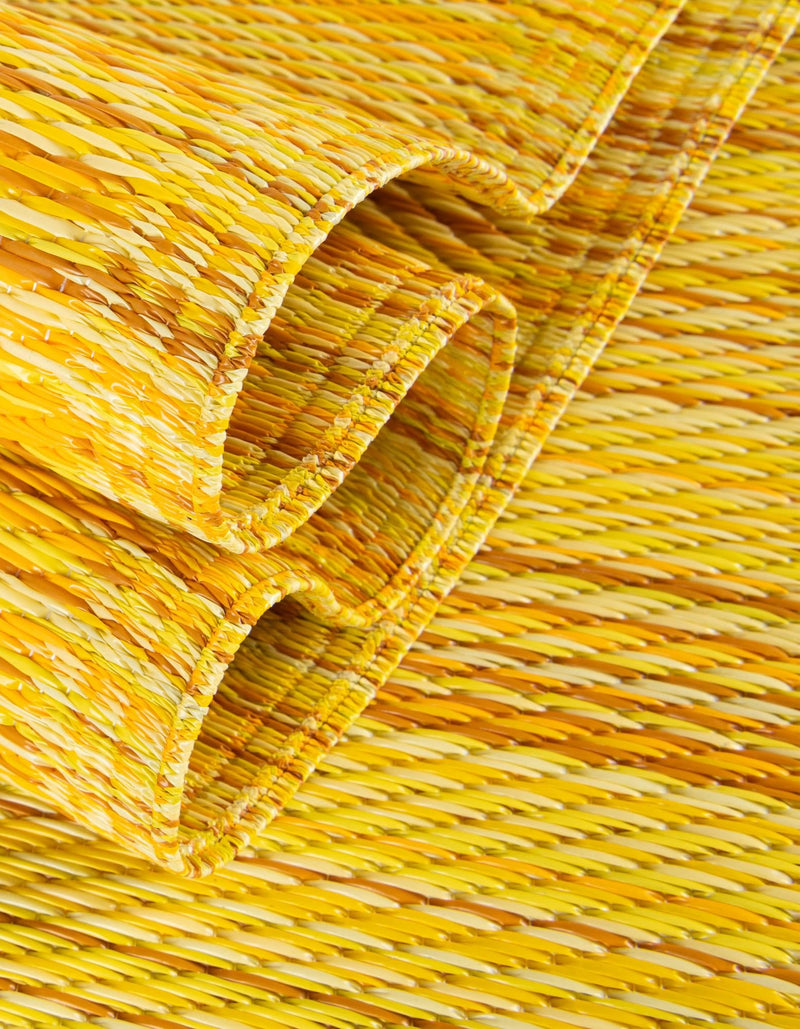 Serene Bay Outdoor Collection Area Rug - Haven Runner Yellow lifestyle 87