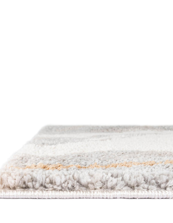Sienna Collection Area Rug - Tuscany Rectangle Gray and Ivory lifestyle 9