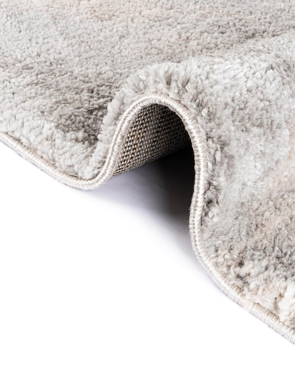 Sienna Collection Area Rug - Tuscany Rectangle Gray and Ivory lifestyle 12