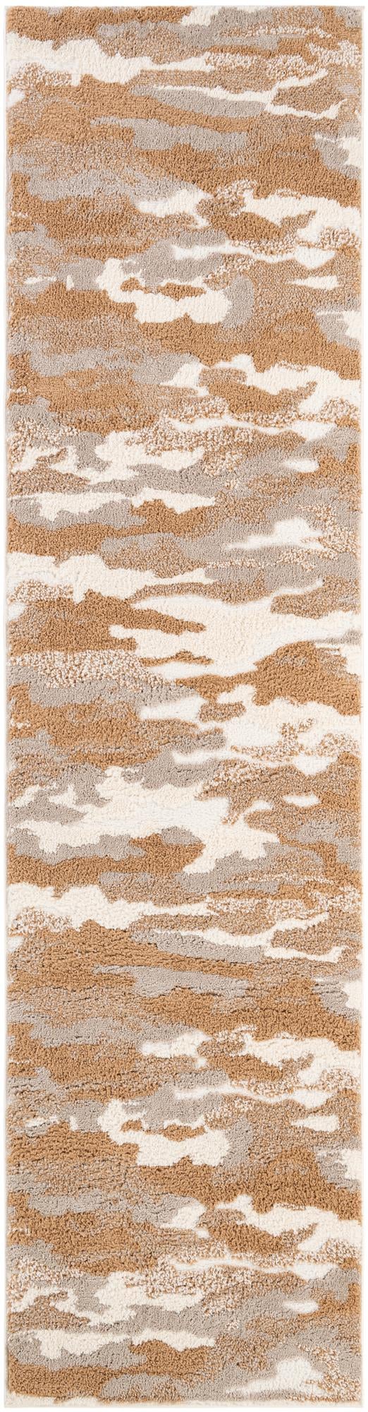 Sienna Collection Area Rug - Veneto Runner Caramel and Ivory lifestyle 49