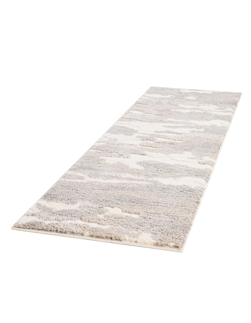 Sienna Collection Area Rug - Veneto Runner Cloud Gray lifestyle 49