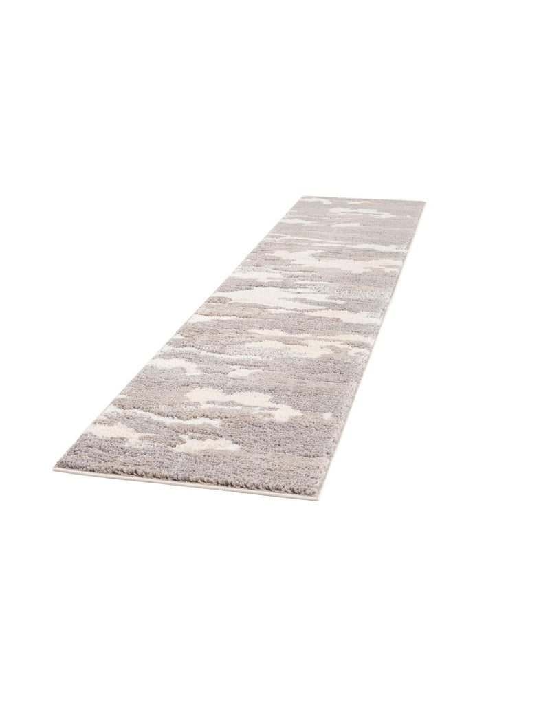 Sienna Collection Area Rug - Veneto Runner Cloud Gray lifestyle 59