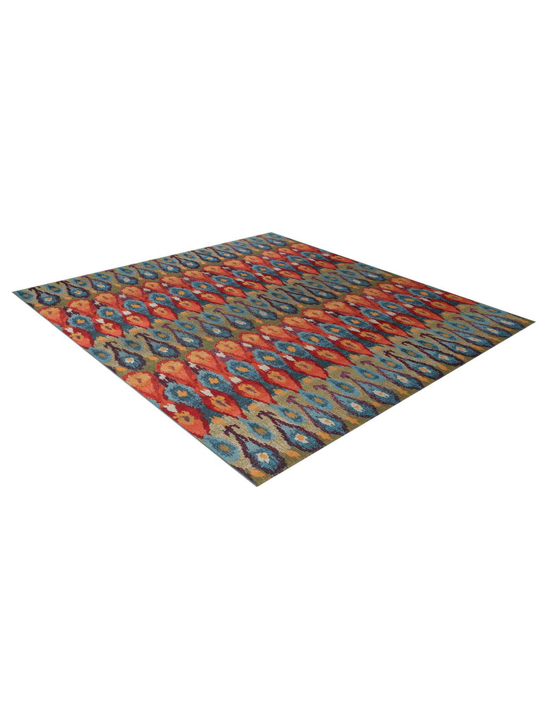 Urban Terrace Collection Area Rug - Compass Rectangle Multi lifestyle 3