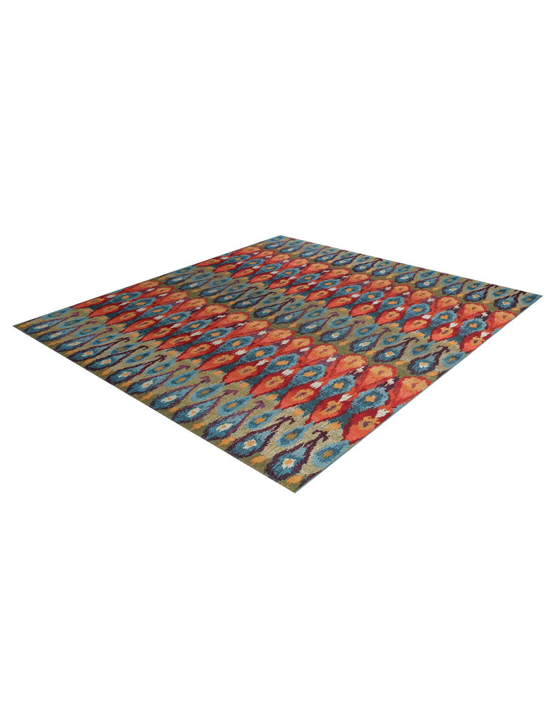Urban Terrace Collection Area Rug - Compass Rectangle Multi lifestyle 4