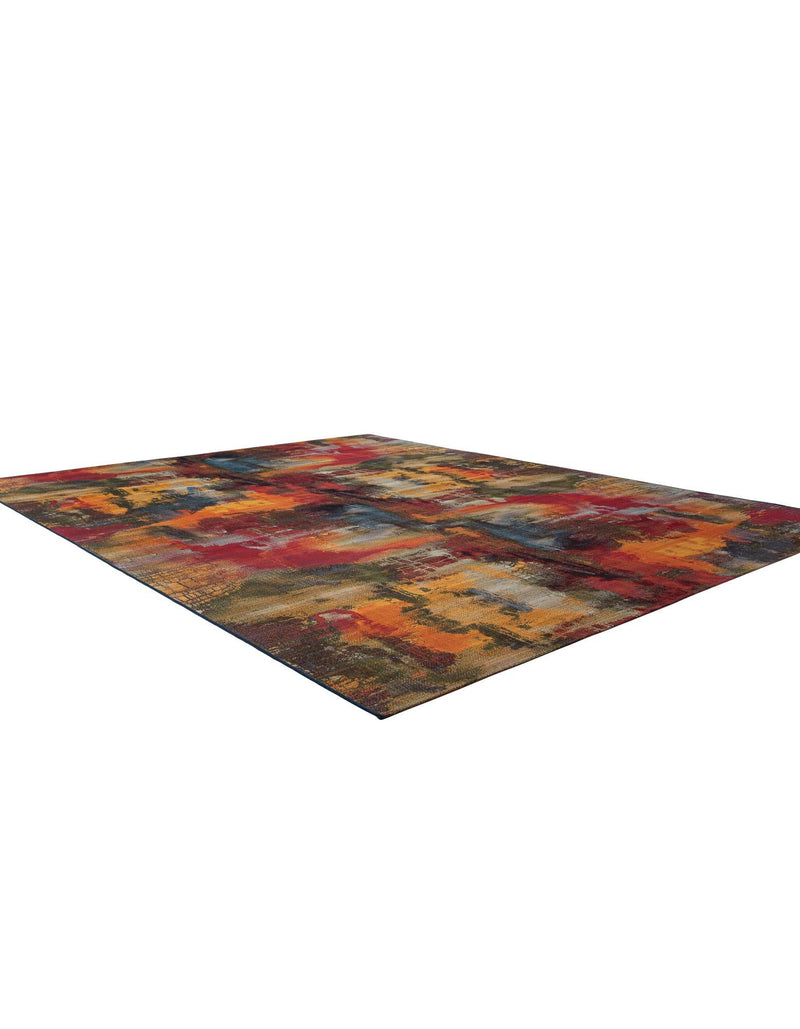 Urban Terrace Collection Area Rug - Atrium Rectangle Multi lifestyle 10