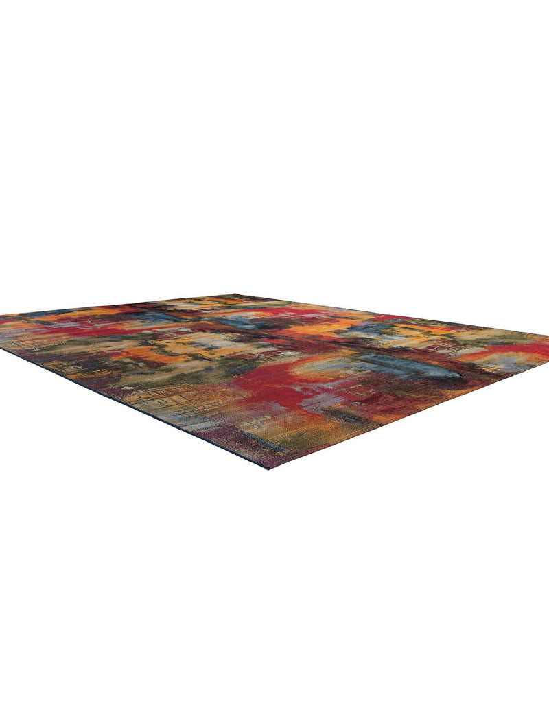 Urban Terrace Collection Area Rug - Atrium Rectangle Multi lifestyle 11