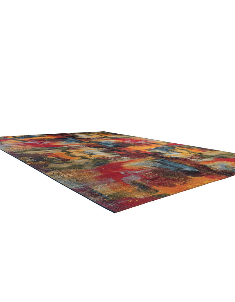 Urban Terrace Collection Area Rug - Atrium Rectangle Multi lifestyle 13