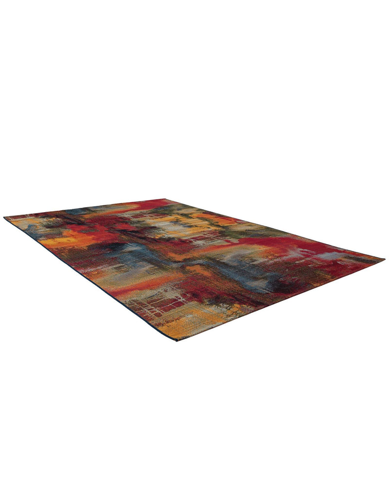Urban Terrace Collection Area Rug - Atrium Rectangle Multi lifestyle 6