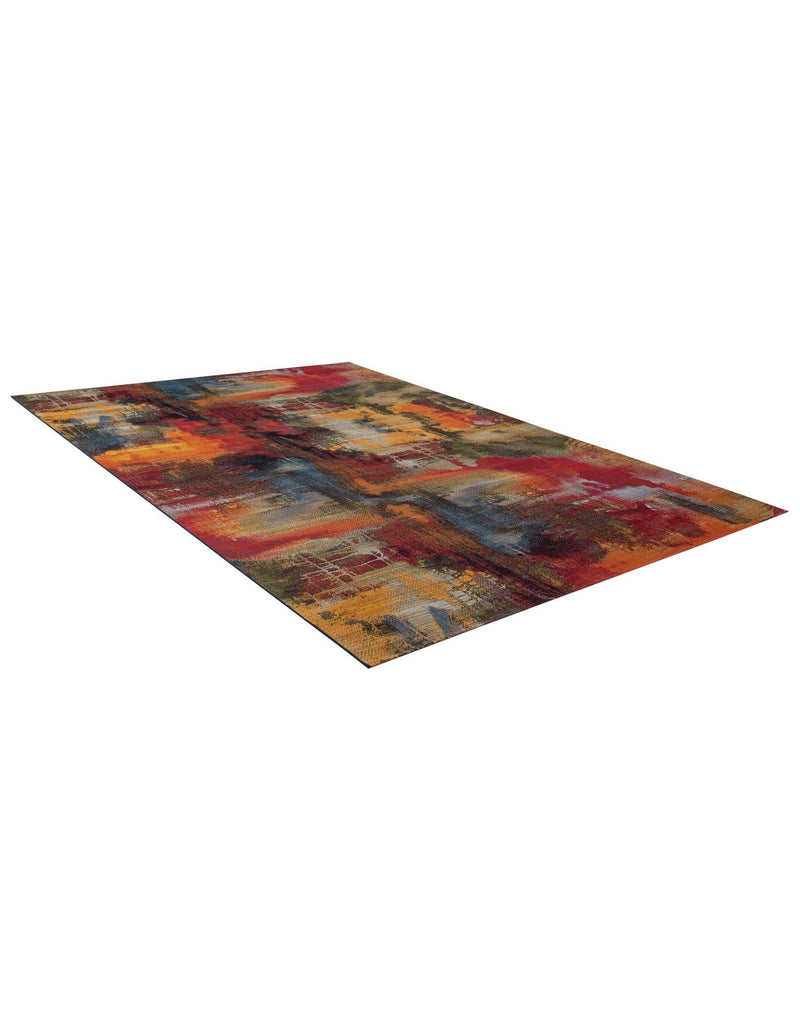 Urban Terrace Collection Area Rug - Atrium Rectangle Multi lifestyle 8