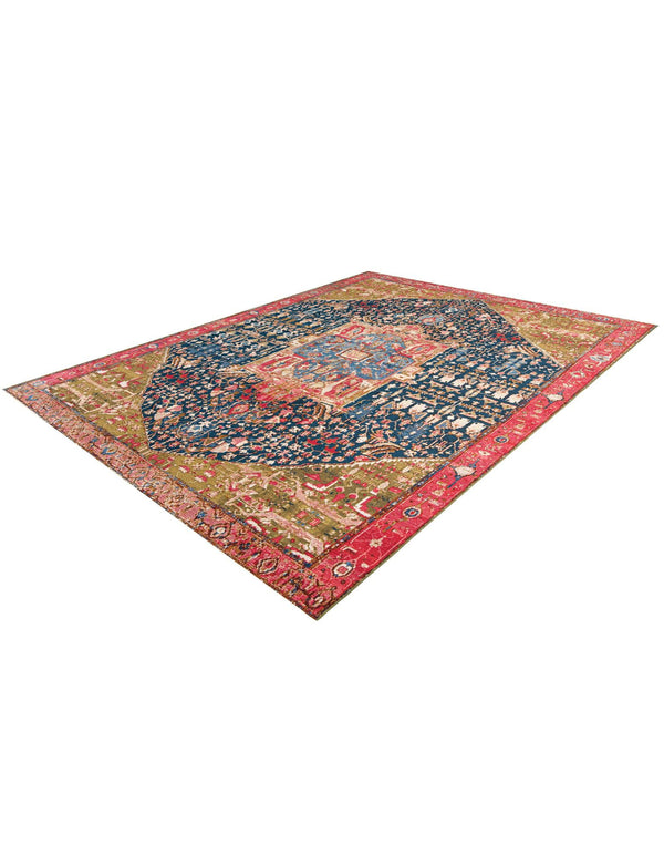 Patio Heritage Collection Area Rug - Sanctuary Rectangle Multi lifestyle 6