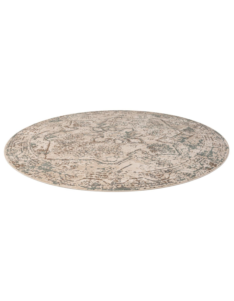 Gobi Sands Collection Area Rug - Turpan Round Multi lifestyle 21