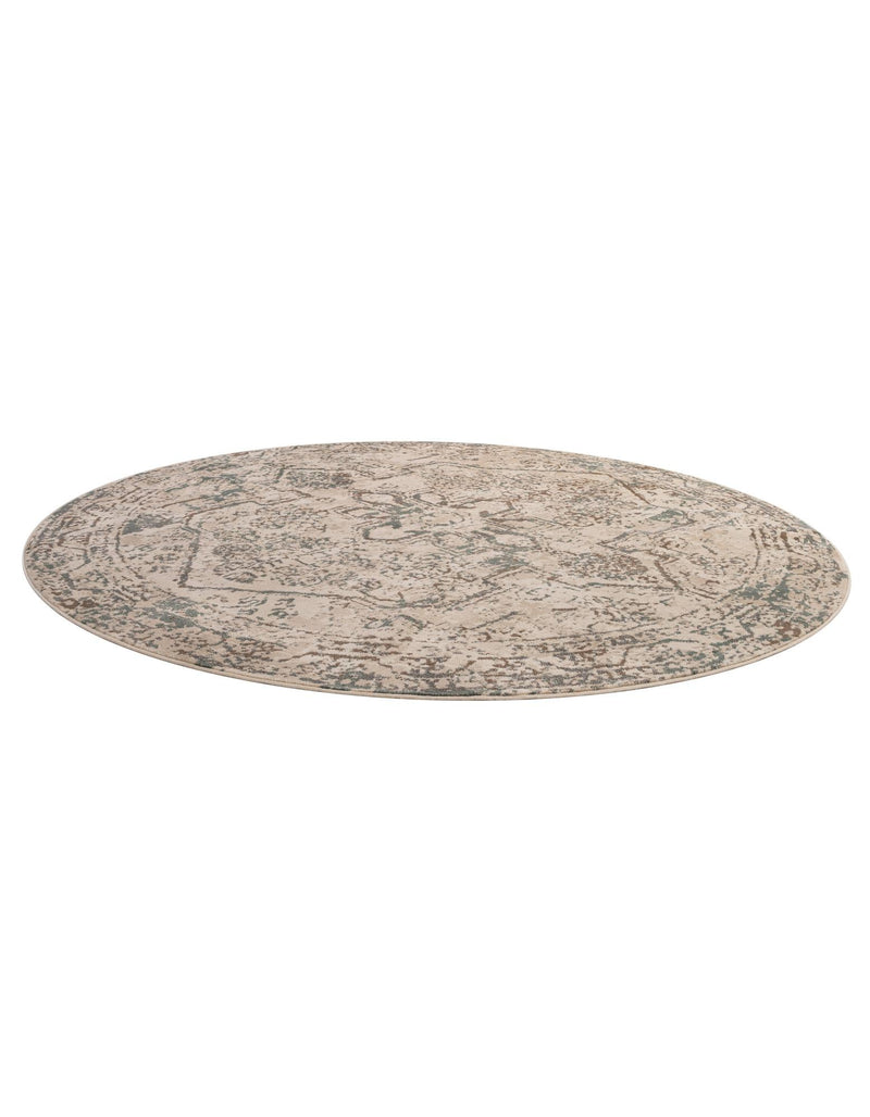Gobi Sands Collection Area Rug - Turpan Round Multi lifestyle 22