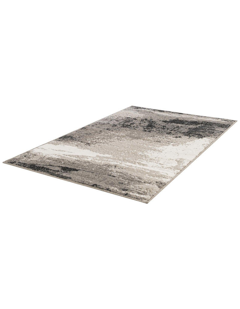 Copenhagen Edge Collection Area Rug - Nyhavn Rectangle Black lifestyle 11