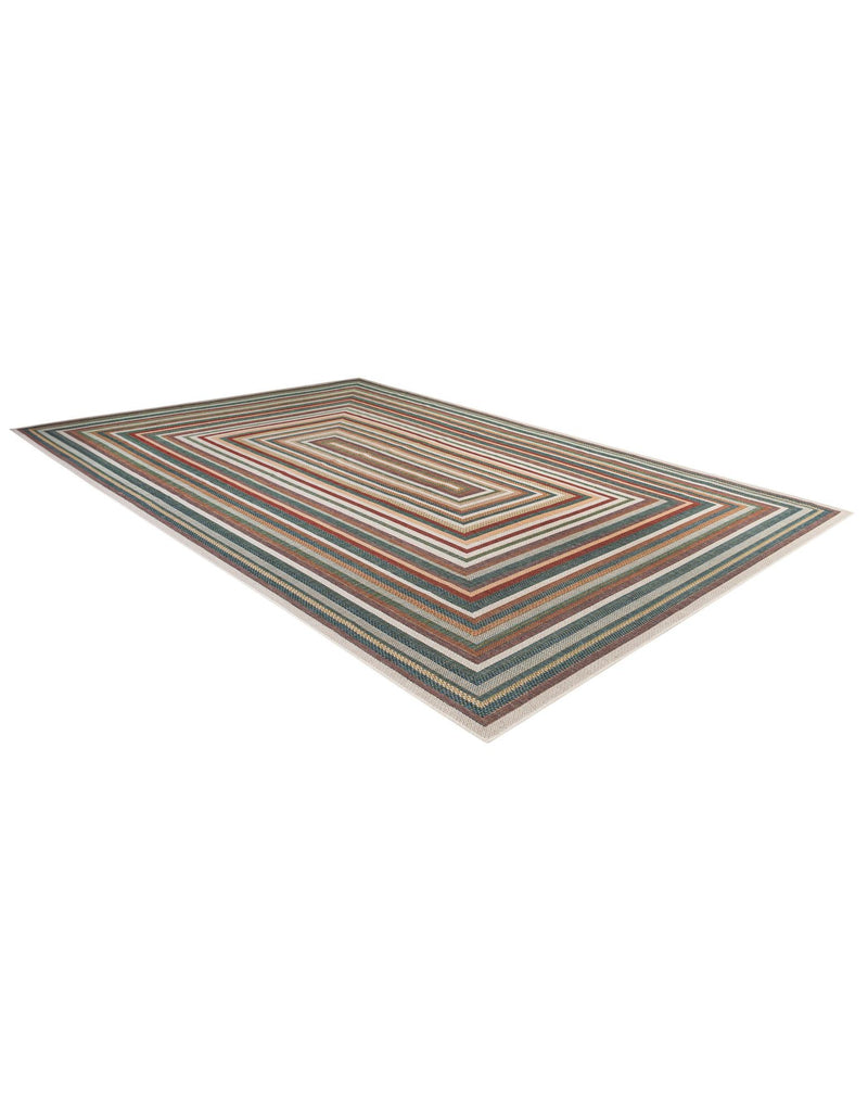 Coastal Terrace Collection Area Rug - Seashell Rectangle Multi lifestyle 33