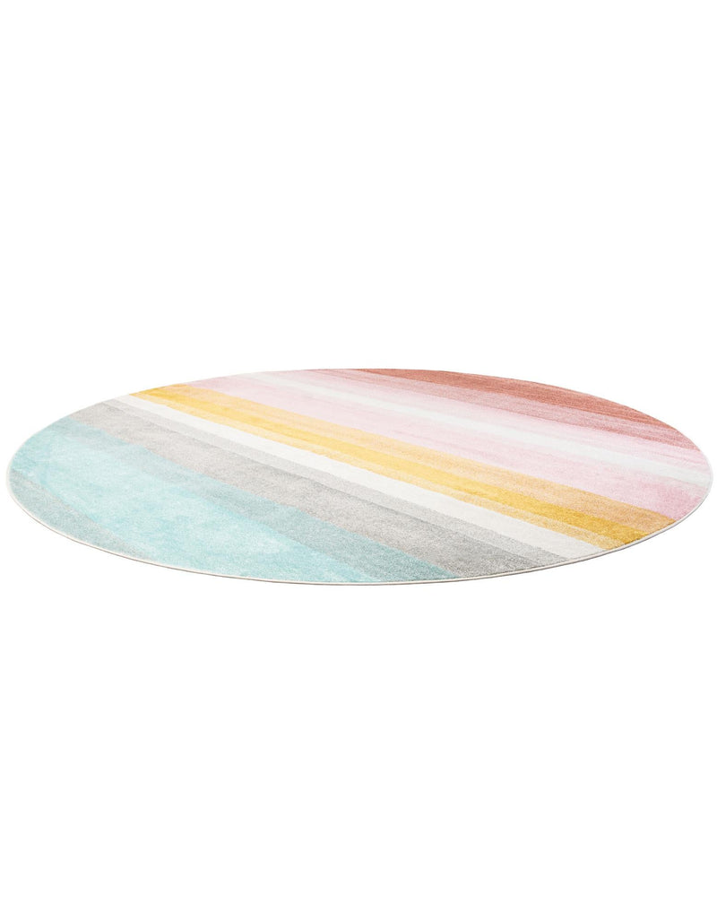 Wonder Tykes Collection Area Rug - Dreamland Round Multi lifestyle 43