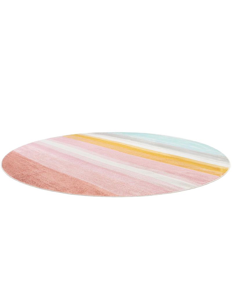 Wonder Tykes Collection Area Rug - Dreamland Round Multi lifestyle 44