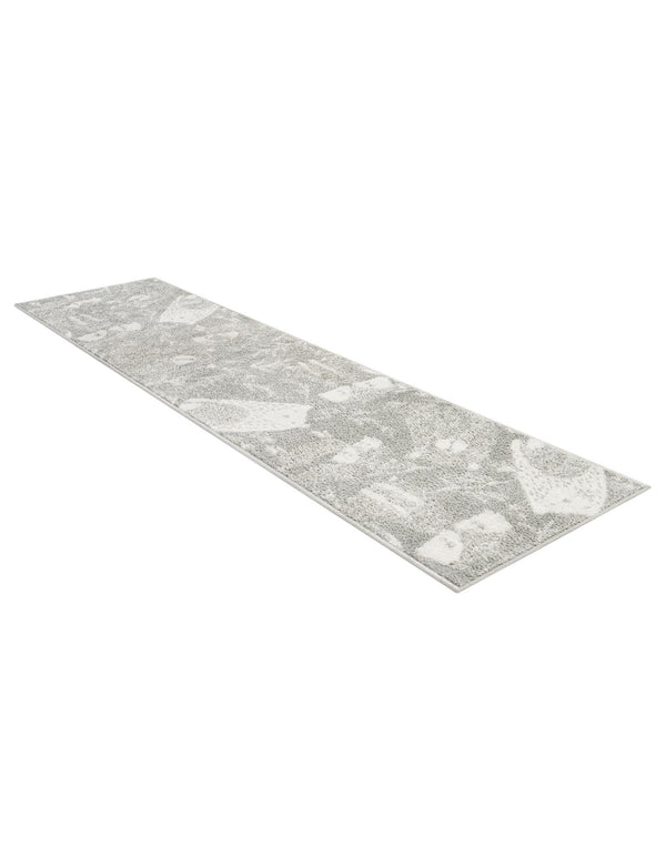 Wonder Tykes Collection Area Rug - Quirky Runner Gray lifestyle 42