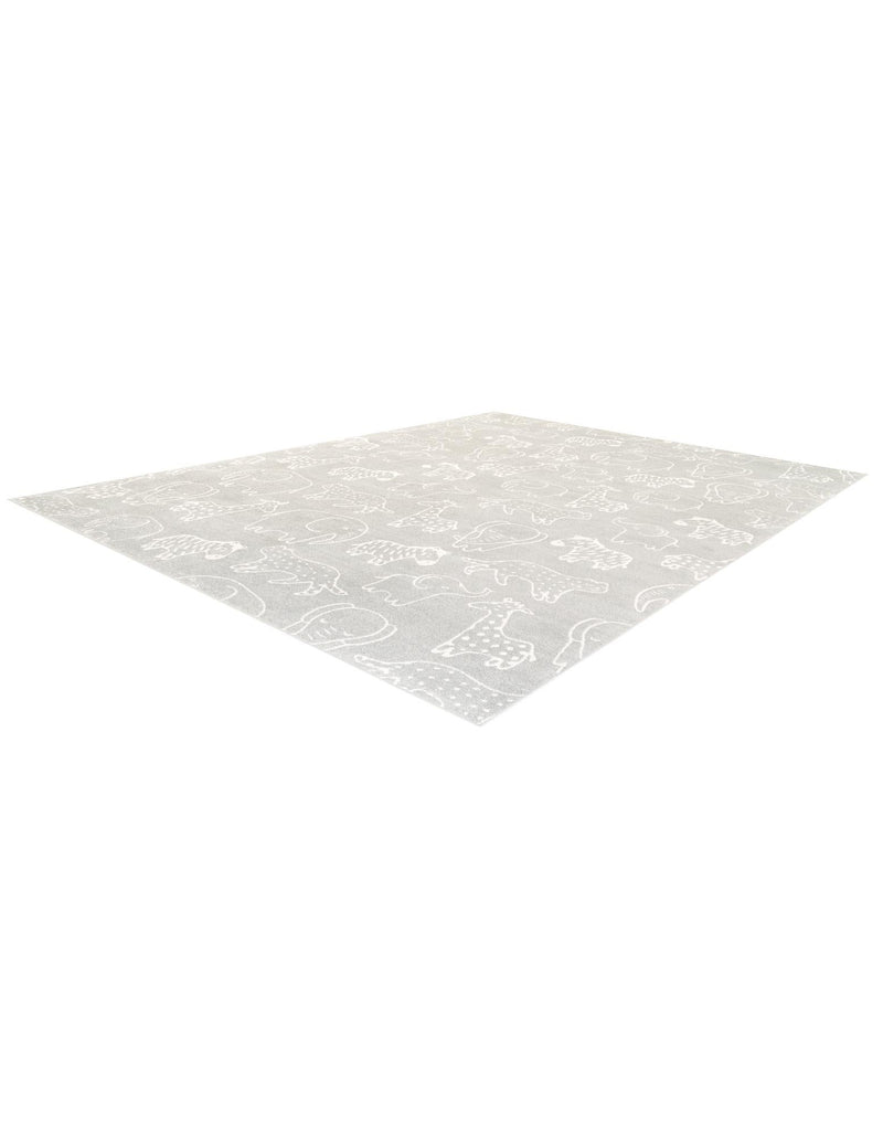 Wonder Tykes Collection Area Rug - Spectrum Rectangle Gray lifestyle 7