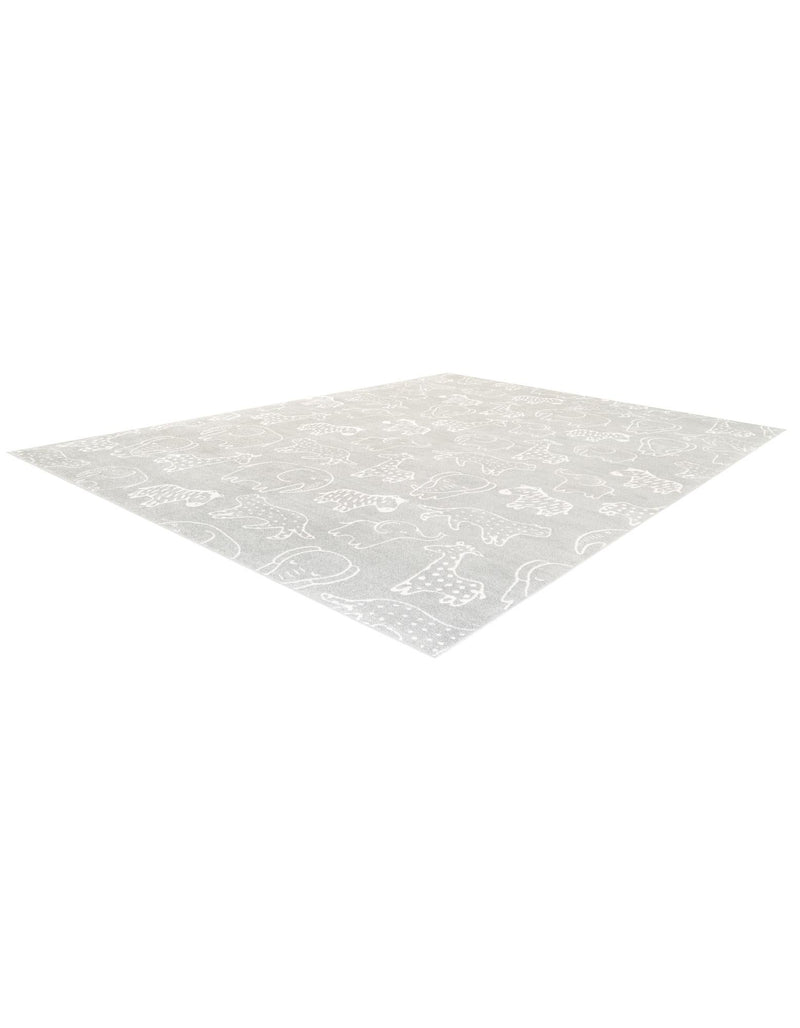 Wonder Tykes Collection Area Rug - Spectrum Rectangle Gray lifestyle 21