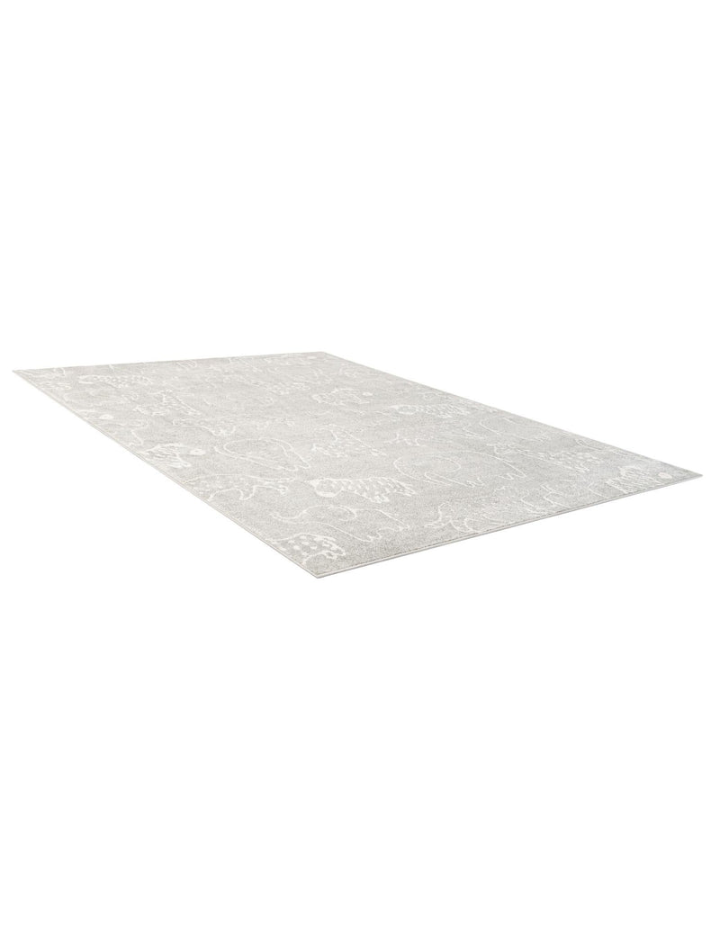 Wonder Tykes Collection Area Rug - Spectrum Rectangle Gray lifestyle 13