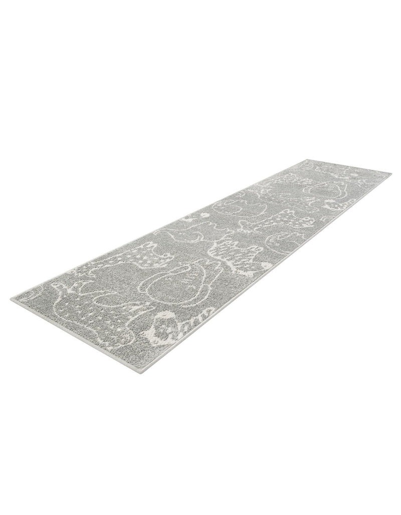 Wonder Tykes Collection Area Rug - Spectrum Runner Gray lifestyle 71