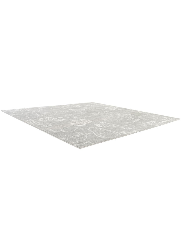 Wonder Tykes Collection Area Rug - Spectrum Square Gray lifestyle 77