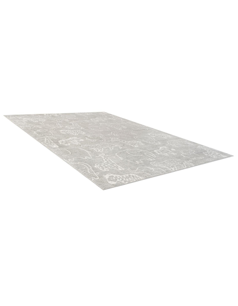Wonder Tykes Collection Area Rug - Spectrum Rectangle Gray lifestyle 19