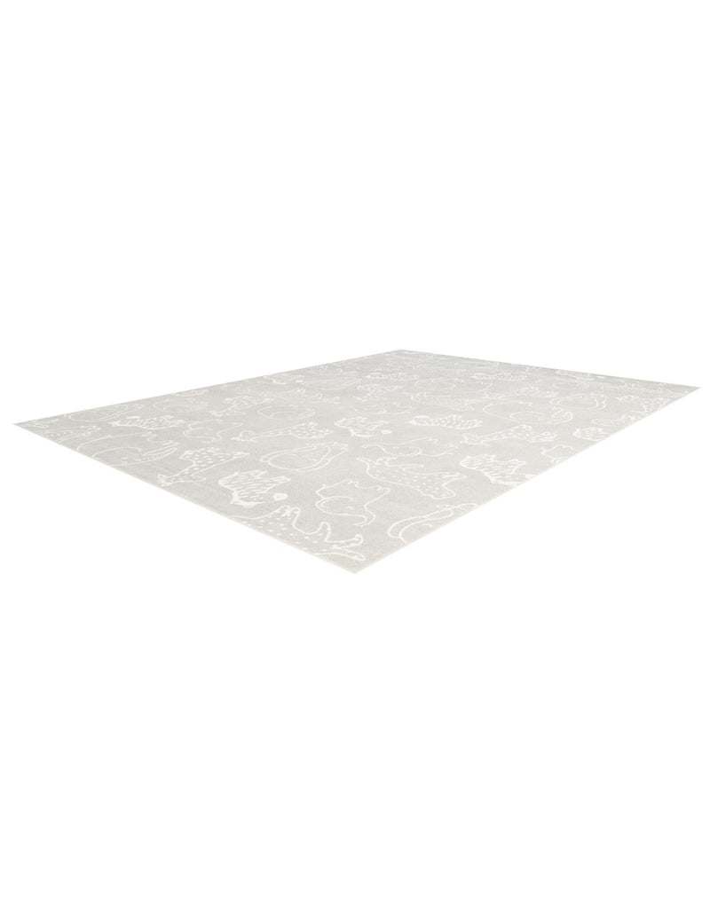 Wonder Tykes Collection Area Rug - Spectrum Rectangle Gray lifestyle 11