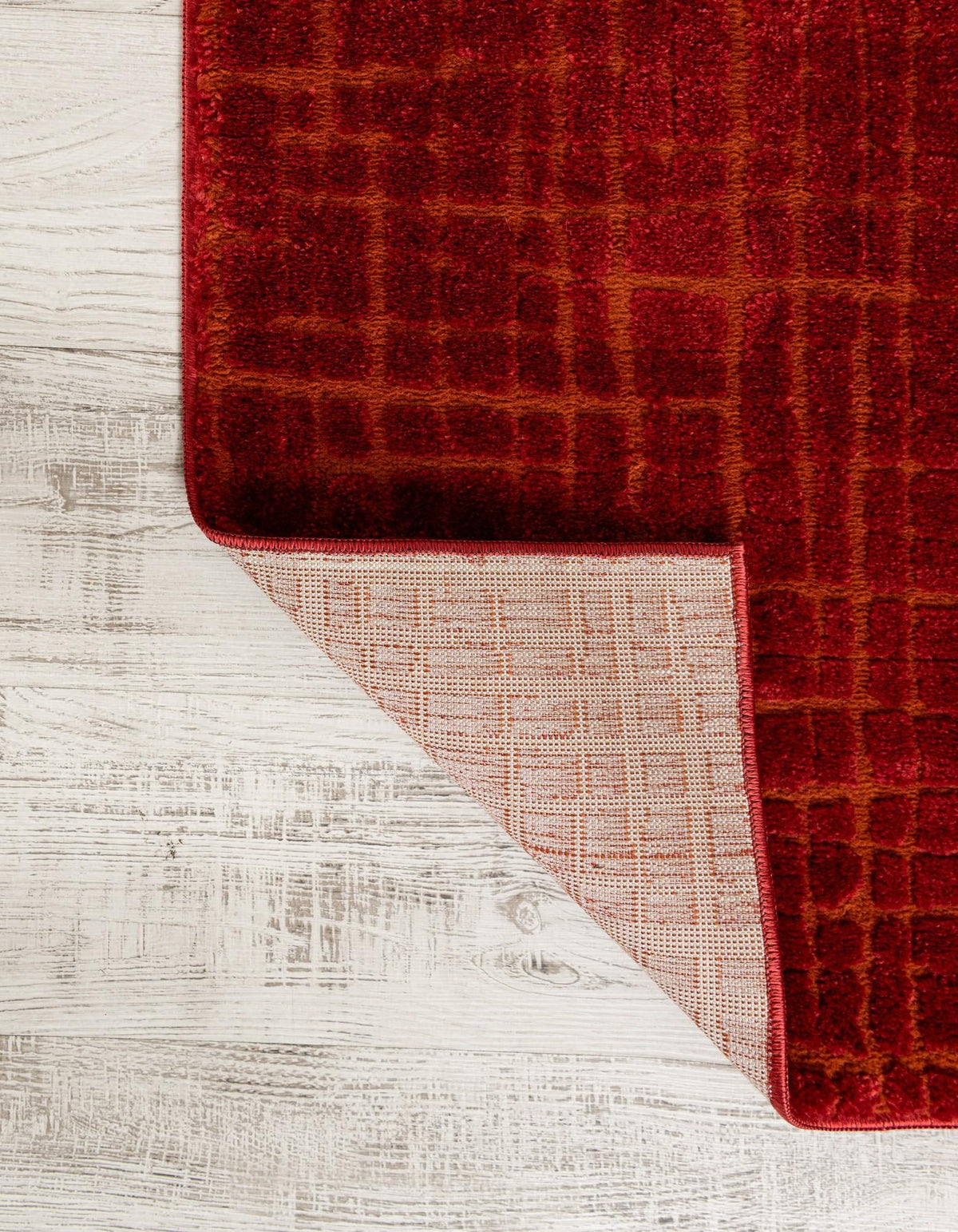 Haven Tapestry Collection Area Rug - WhisperingFalls Runner Burnt Sienna lifestyle 144