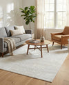 Bloomsbury Elegance Collection Area Rug -  Belgravia Rectangle Ivory  lifestyle 9