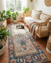 Savannah Threads Collection Area Rug -  Atacama Runner Multi  lifestyle 48