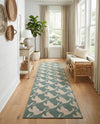 Seaside Haven Rugs Collection Area Rug -  Pelican Runner Stone Blue  lifestyle 42
