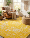 Georgetown Rugs Collection Area Rug - Dupont (Yellow) Rectangle Yellow  lifestyle 6