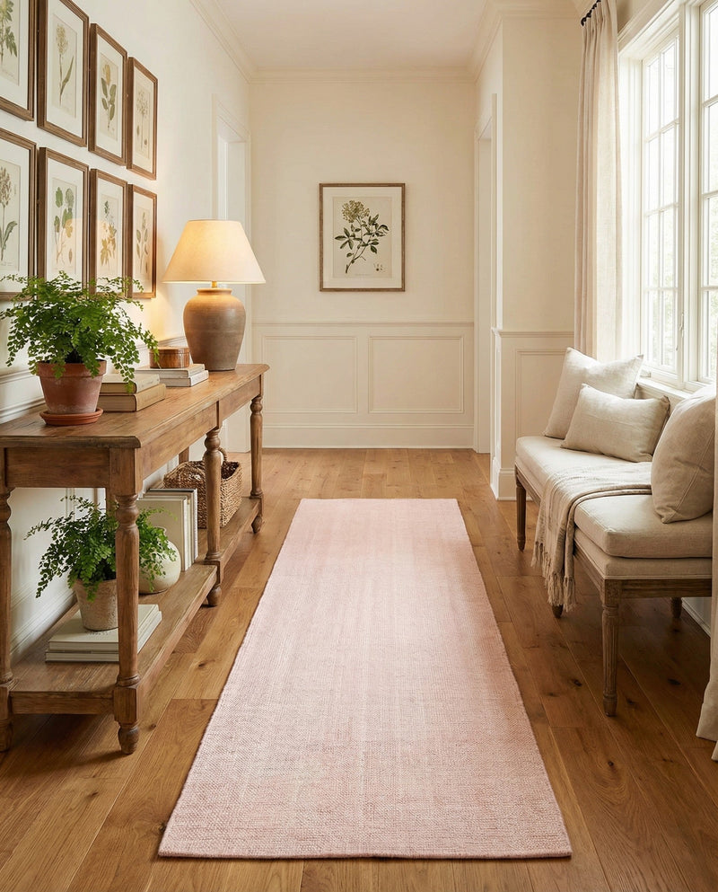 Berkshire Estate Collection Area Rug - Windsor (English Rose) Runner English Rose  lifestyle 35