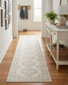 Savannah Elegance Collection Area Rug -  Tybee (Ivory) Runner Ivory  lifestyle 71