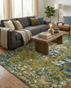 Sevilla Splendor Collection Area Rug - Alcazar Rectangle Green  lifestyle 15