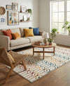 Garden Maze Retreat Collection Area Rug -  Mazeview Rectangle Multi  lifestyle 23